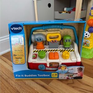 VTech Fix-It Buddies Toolbox - Interactive Red and Blue Toy